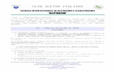 CLUB ALPINO ITALIANO - caicasalemonferrato.it · SCUOLA INTERSEZIONALE DI ALPINISMO E SCIALPINISMO ... 07/06/17 Topografia ed Orientamento I.S.A. MANDIROLA 14/06/17 Geologia e Geomorfologia
