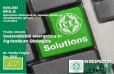 Tavola rotonda Sostenibilità energetica in Agricoltura ...feder.bio/wp-content/uploads/2017/07/Paolo-Foglia_ICEA-1.pdf · popolazione che nel 2050 supererà i 9 miliardi di ... Il