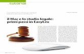 il Mac e lo studio legale: primi passi in EasyLexmedia.teamsystem.com/.../Applicando_sett2013_avvocati.pdf · Og-gi permette di avere in una sola oc-chiata le scadenze che si stanno
