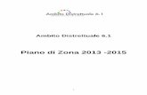 Piano di Zona 2013 -2015 - Città di Sacile · tale operatività integrata in più aree, anche nelle fasi di analisi e predisposizione del Piano di Zona, a livello del territorio