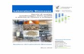 Laboratorio Biomasse · Servizi di analisi, monitoraggio della qualità e attività di ricerca e sviluppo Quaderno del Laboratorio Biomasse Marzo 2016 Laboratorio Biomasse