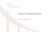 I Cluster Tecnologici Nazionali - CalabriaEuropacalabriaeuropa.regione.calabria.it/website/portalmedia/2017-05/02... · industria->ricerca>formazione>innovazione creare una massa