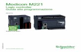 Modicon M221 - Logic controller - Guida alla programmazione · EIO0000001364.07  ModiconM221 EIO0000001364 06/2016 ModiconM221 Logic controller Guida alla programmazione 06/2016