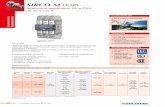 Interruttori-sezionatori Interruttori-sezionatori UL e CSA ... · Calibro max del fusibile (A) 30 60 100 Potenza massima del motore (Hp) /Corrente termica massima del motore 3 fasi