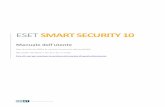 ESET Smart Security SMART SECURITY 10 Manuale dell'utente (per la versione 10,0 e le versioni successive del prodotto) Microsoft Windows 10 / 8.1 / 8 / 7 / Vista ... Contenuti 1. ESET