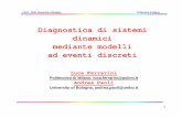 Diagnostica di sistemi dinamici mediante modelli ad eventi discretihome.deib.polimi.it/ferrarin/psc/files/Automa_diagnostico.pdf · CASY - DEIS, University of Bologna Politecnico