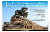 ANNO VI N.10 - OTTOBRE 2016 a ooperazione Italiana Informa · gati alla disponibilità di risorse naturali (ac-qua, materie prime, energia, suolo fertile), ... oltre metà della popolazione