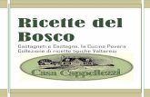 Ricette del Bosco - edoardosala.it Castagne.pdf · Pane dolce di castagne: ... g per 4 persone) e farlo cuocere sino ad assorbire il tutto; ... stemperando la ricotta con un poco