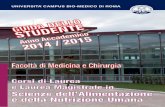 Università Campus Bio-Medico di Roma · È sede del Centro di Radioterapia. Facoltà di Medicina e Chirurgia - Università Campus Bio-Medico di Roma 11 ORGANI STATUTARI PRESIDENTE