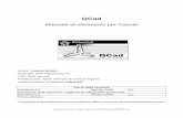 Manuale Utente QCAD italiano - istitutomajorana.it · QCad - Manuale di riferimento per l'utente Indice 8. Manipolare i documenti ...