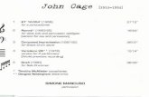 John Cage notes - tresonamultimedia.com Cage notes.pdf · suona gli eventi "lunghi", 'ndicati nella partitura da linee e contemporaneamente, il computer, uti- lizzando un programma,