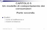 CAPITOLO 5 Un modello di comportamento dei consumatori ... · ©2005 EGEA e Mario Gilli D. Kreps, Microeconomia per manager 4 Gli economisti giustificano l’utilizzo del modello