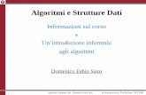 Algoritmi e Strutture Dati - dis.uniroma1.itsavo/didattica/asd/slide/asd1.pdf · come C, C++ o Java – può contenere alcune frasi in italiano ... 29 Algoritmi e Strutture Dati -