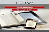Recentissime Maggio 2011 - · PDF fileDIRITTO AMMINISTRATIVO RAZZANTE RUBEN - Manuale di diritto dell'informazione e della comunicazione. ... DIRITTO COMMERCIALE AIELLO MARCO, CAVALIERE