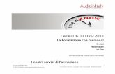 CATALOGO CORSI 2018 - verifiche.info Corsi 2018(3).pdf · COD2-2018 - Corso di formazione - Disponibile anche on line (su richiesta) Anticorruzione e Trasparenza – L. 190/2012,