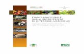 Alimentari - Veneto Agricoltura – Agenzia Veneta per il ... · Piano Nazionale sulla biodiversità di interesse agrario Linee guida per la conservazione e caratterizzazione ...