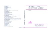 BOLLETTINO DI STUDI LATINI - aupcomplit.files.wordpress.com · ... lille-Villeneuve d Ascq 5-6 novembre 2010; 6 mai ... : Milano 4-5 aprile 2011 ... e carnefice. l’ambiguità dei