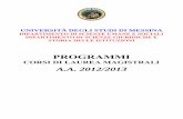 PROGRAMMIweb-old.unime.it/__content/files/20160321082445Programmi...F. del Giudice - F. Mariani - F. Izzo, Manuale di Diritto del Lavoro, Edizioni Simone, 2012 Per approfondimenti: