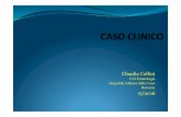 ClaudiaCellini’ · consolidazione al campo polmonare inferiore sinistro con associato un ... e alla finestra aorto polmonare (diametro max 25 mm), microfocalità iperdense