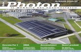 IL MENSILE DEL FOTOVOLTAICO - photon.info · PPVX • mappa della radiazione solare • Laboratorio PHOTON • eventi • indirizzi Contratti energia ... dell’Italia attraverso