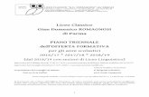 Liceo Classico Gian Domenico ROMAGNOSI di Parma PIANO ... · slides redatte dal Dirigente, illustrative dei principali aspetti della L. 107/2015 e della bozza del POF triennale (slides