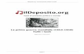La prima guerra mondiale (1914-1918) Tutti i testi · PDF generato automaticamente dai contenuti del sito ilDeposito.org. ... pubblicata nel 1913 col titolo di Sona chitarra. ilDeposito.org
