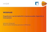 WEBINAR - forges.forumpa.itforges.forumpa.it/assets/Speeches/16336/tomezzoli.pdf · In Italia dal 1998 con il nome di TNT Post, è oggi il primo operatore postale privato del Paese.