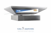 TR - CSC Sartori · Tramoggia di alimentazione supplementa-re da posizionare a lato della spezzatrice automatica con sistema a bilancelle su catena per trasporto pasta su spezzatrice.