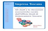 Impresa Toscana - Unioncamere Toscana · oltremanica di prodotti farmaceutici (+44%), gomma e plastica e macchinari (entrambi circa 40%), e prodotti agricoli (+27,2%), mentre l’industria
