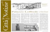 Palazzo Loffredo rivive - comune.potenza.it  notizia museo.pdf · con una mostra di opere di Colacicchi e Martinelli che ha riscosso un notevole consenso di pubblico e cri-tica.