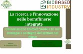 La ricerca e l’innovazione nelle bioraffinerie integratenewweb.riminifiera.it/upload_ist/AllegatiProgrammaEventi/Mannelli... · ai 2/3 del volume totale dei prodotti chimici (Cargill