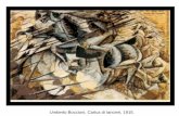 Umberto Boccioni, Carica di lancieri, 1915.unime.it/__content/files/201412150741595_slides_  · PDF fileSessualità e guerra Il “linguaggio dell’attacco militare – assalto,