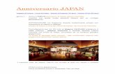 anniversary JAPAN 1 - millenniumtourist.com · dove dal 1928 l’alta societa’ nobile giapponese effettuava le ... piu’ bei katana (spade di samurai) dell’epoca feudale. Adesso