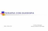 TERAPIA CON DUODOPA - opibiella.it · TERAPIA CON DUODOPA Biella, Ottobre 2013 D.S.Russo Mariangela Struttura Complessa di Neurologia