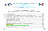 Stagione Sportiva 2015/2016 Comunicato Ufficiale N° 38 del ... · 3. Comunicazioni del Comitato Regionale Lombardia ... 5.13.1 Calendario gare dell’ 8 maggio ’16 – recupero