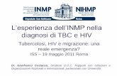L’esperienza dell’INMP nella diagnosi di TBC e HIVold.iss.it/binary/mipi/cont/GIANFRANCO_COSTANZO_NFP_19.05.11.pdf · TBC • Il periodo di riferimento utilizzato per lo screening
