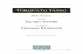 Torquato Tasso - classicistranieri.com · Informazioni Torquato Tasso Cara lettrice, caro lettore, il sito internet  è dedicato ai libretti d'opera in lingua italiana.