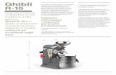 114 - coffee-tech.com · una perfetta tostatura dei chicchi di caffè, conduzione del calore tra il metallo e chicchi migliorata, separazione della ... Meccanismo micrometrico di