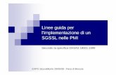 Linee guida per l’implementazione di un SGSSL nelle PMI · Classificazione per “importanza” dei risichi ANALISI TECNICHE Verifica documentale PIANIFICAZIONE Programma di miglioramento