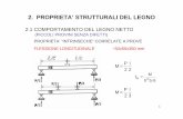 2.1 COMPORTAMENTO DEL LEGNO NETTO - Mario Bon · classificazione del legno strutturale norma di prodotto per il legno massiccio strutturale a sez.rettangolare (EN 14081) norme per