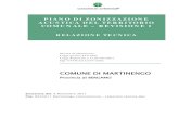 COMUNE DI MARTINENGO - servizi.comune.martinengo.bg.itservizi.comune.martinengo.bg.it/ut-files/03-pianoclassificazione... · 5.1 Obiettivi del piano di zonizzazione acustica ... Il