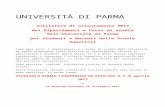   · Web viewUNIVERSITÀ DI PARMA Iniziative di orientamento 2017 . dei Dipartimenti e Corsi di studio dell’Università di Parma. per Studenti e Docenti delle Scuole Superiori