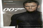 Spectre - martavalierdotcom.files.wordpress.com · nuovo film di 007, SPE(TRE, che debutterà in anteprima mondiale il 26 ottobre, a Londra (in Italia 'l'uscita è fissata per il