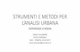 STRUMENTI E METODI PER L’ANALISI URBANAurisemaster.org/wp-content/uploads/2017/03/Celllamare-master-urise... · Difficile parlare di «rigenerazione urbana ... Guido Reni, progetto