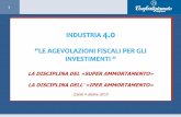 Presentazione di PowerPoint - cartaimpresa.it 4.0_Francesco Bilancia... · tecnologica e digitale» delle imprese (allegati «A» e «B») 3 SUPER AMMORTAMENTO SOGGETTI BENEFICIARI