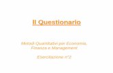 Metodi Quantitativi per Economia, Finanza e Management ...my.liuc.it/MatSup/2018/A86051/esercitazione_02_aa1819.pdf · Domande a risposta multipla (1/3) 17. Per quale motivo utilizza