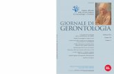Giornale di Gerontologia Febbraio 2013 - sigg.it · Il RANK Ligando nel trattamento dell'osteoporosi GIORNALE DI GERONTOLOGIA, LXi/1, 1-57, 2013 ... di presentare lo stesso dato in