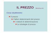 IL PREZZO (Marketing mix) - PREZZO (Marketing mix).pdf  STRATEGIE DI PREZZO Lâ€™impresa non fissa