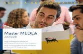 Brochure Master Medea 2017/2018 - Eni · Master MEDEA 2017/2018 Master in Management ed Economia ... dall’organizzazione di iniziative finalizzate al reperimento del personale in