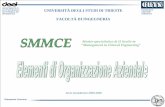 Elementi di Organizzazione Aziendale - unina. di Trieste/Ingegneria Industriale e...  tecniche di